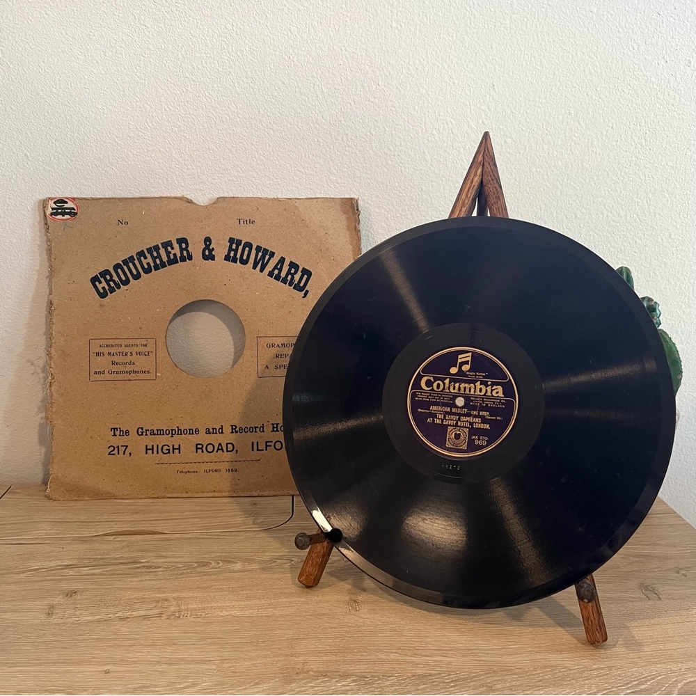 Vintage Columbia 969 78 RPM Savoy Orpheans American & Scottish Medley